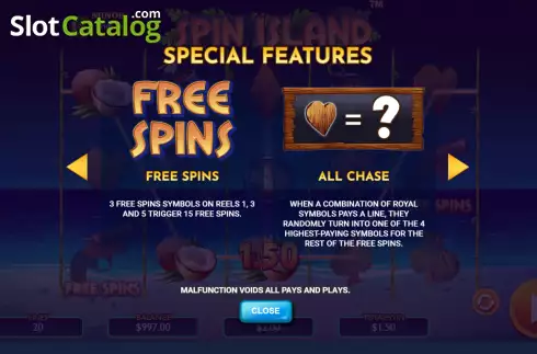 Скрин8. Spin Island слот