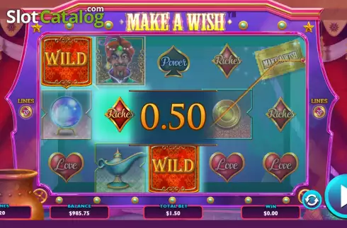 Скрин4. Make a Wish слот