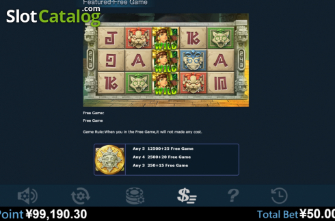 Скрин9. Lost City of Gold (Virtual Tech) слот