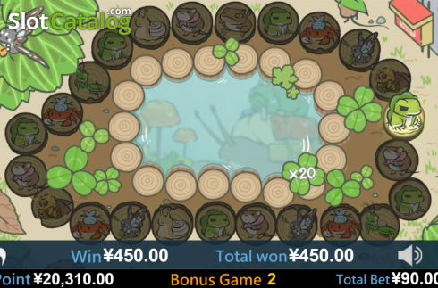 Скрин4. Travel Frog слот