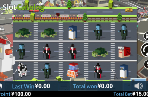Скрин2. Virtual Tech Road слот