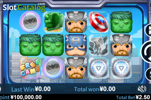 Скрин2. Marvel Tsum Tsum слот