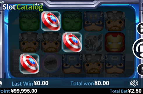 Скрин3. Marvel Tsum Tsum слот