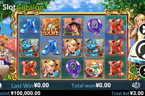 Скрин2. Alice Adv (Virtual Tech) слот