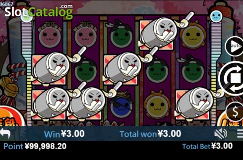 Скрин5. Taiko Drum Master слот
