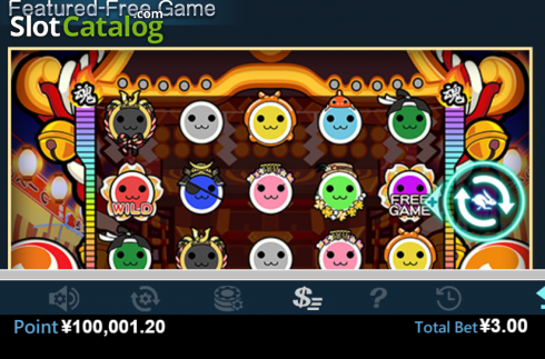 Скрин9. Taiko Drum Master слот