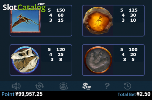 Скрин8. Jurassic Park (Virtual Tech) слот