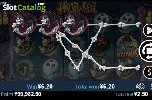 Скрин3. Halloween (Virtual Tech) слот