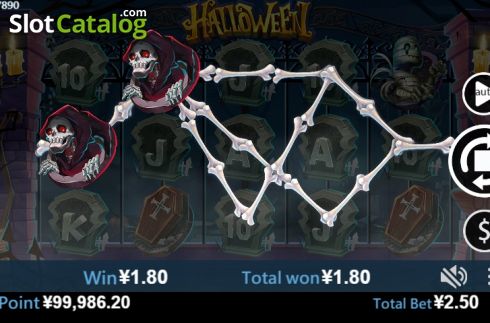 Скрин4. Halloween (Virtual Tech) слот