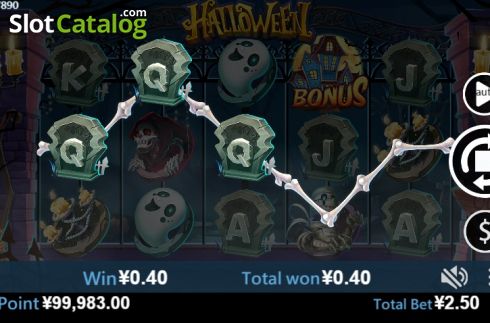 Скрин5. Halloween (Virtual Tech) слот