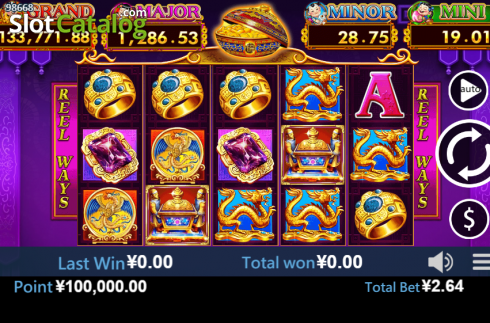 Скрин2. Diamond Eternity (Virtual Tech) слот