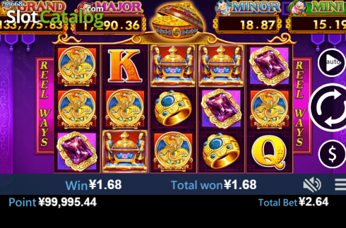 Скрин4. Diamond Eternity (Virtual Tech) слот
