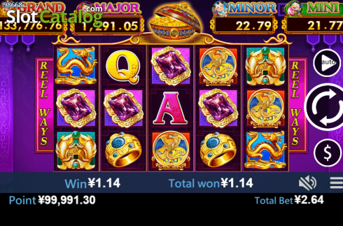 Скрин5. Diamond Eternity (Virtual Tech) слот