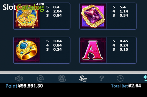 Скрин8. Diamond Eternity (Virtual Tech) слот