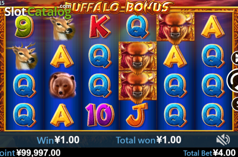 Скрин3. Buffalo Bonus слот