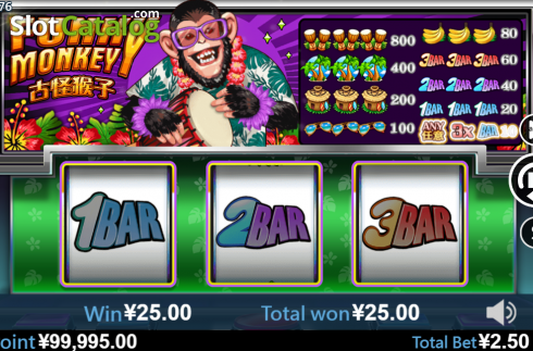 Скрин3. Funky Monkey (Virtual Tech) слот