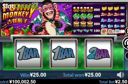 Скрин5. Funky Monkey (Virtual Tech) слот