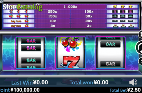 Скрин2. 777 (Virtual Tech) слот