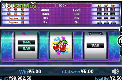Скрин3. 777 (Virtual Tech) слот
