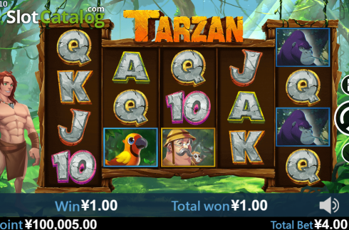 Скрин4. Tarzan (Virtual Tech) слот