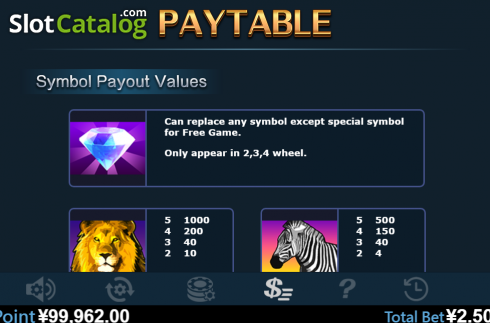 Скрин6. 50 Lions слот