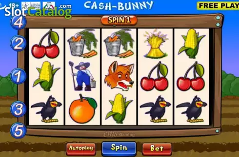 Скрин2. Cash Bunny слот