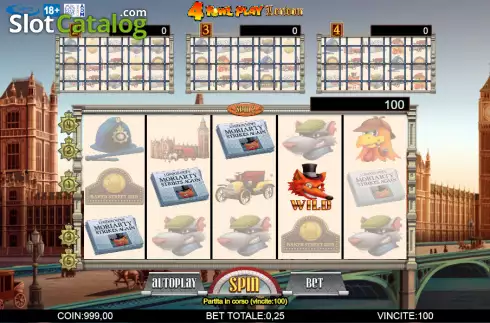 Скрин4. 4 Fowl Play London слот