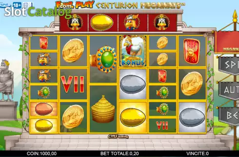 Скрин2. Fowl Play Centurion Megaways слот