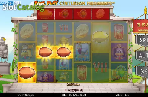 Скрин3. Fowl Play Centurion Megaways слот