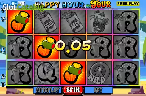 Скрин3. Happy Hour on Tour слот