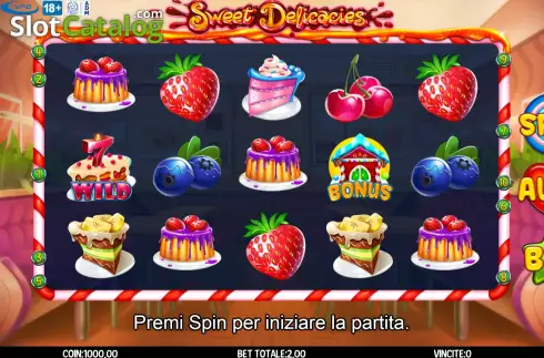 Скрин2. Sweet Delicacies слот
