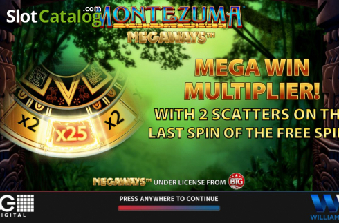 Скрин2. Montezuma Megaways слот