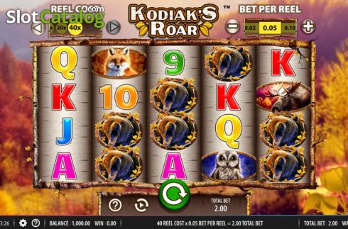 Скрин3. Kodiaks Roar слот