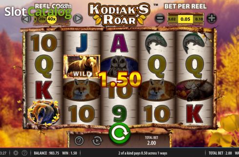 Скрин4. Kodiaks Roar слот