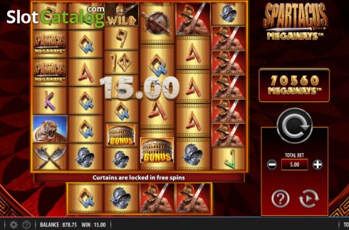 Скрин4. Spartacus Megaways слот