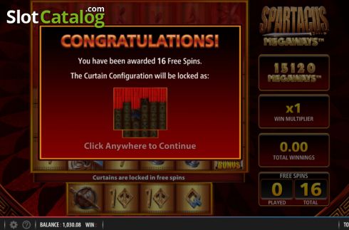 Скрин6. Spartacus Megaways слот