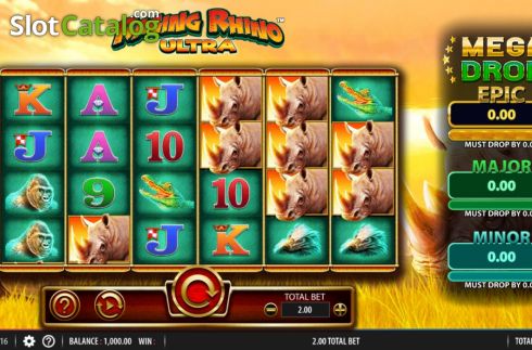 Скрин2. Raging Rhino Ultra слот
