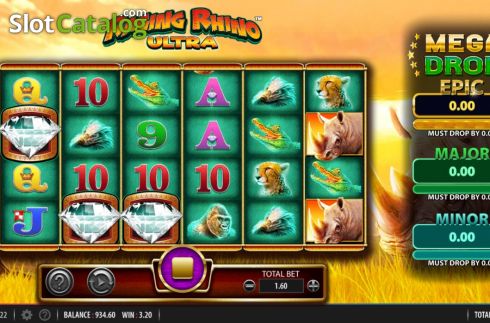 Скрин4. Raging Rhino Ultra слот