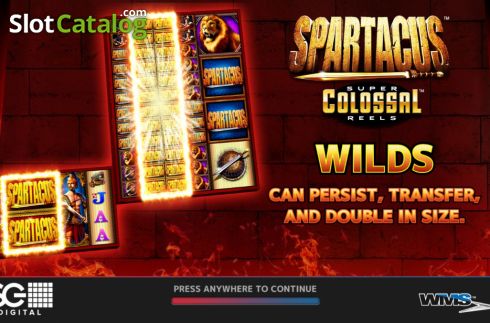 Скрин2. Spartacus Super Colossal Reels слот