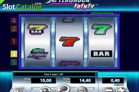Скрин5. AfterShock Frenzy слот