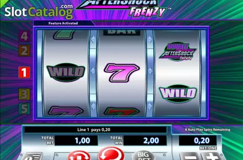 Скрин9. AfterShock Frenzy Hi-Volatility слот
