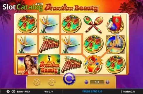 Скрин3. Brazilian Beauty слот