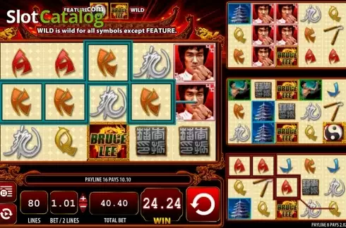 Скрин6. Bruce Lee Dragon's Tale слот