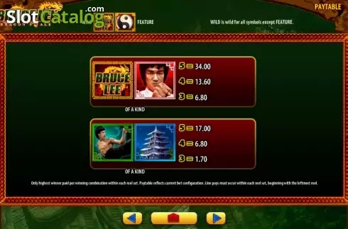 Скрин7. Bruce Lee Dragon's Tale слот