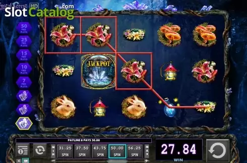 Скрин5. Crystal Forest HD слот