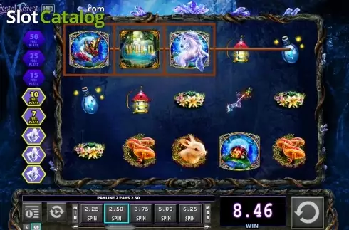 Скрин6. Crystal Forest HD слот