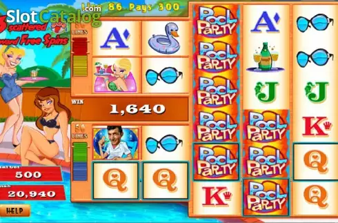 Скрин4. Dean Martin's Pool Party слот