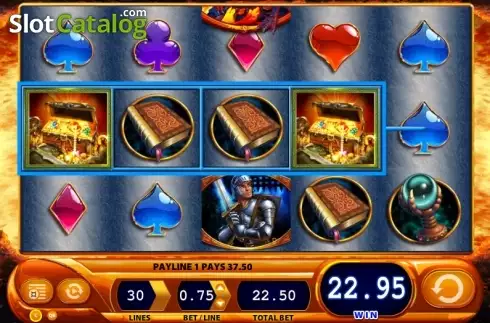 Скрин8. Dragon's Inferno слот