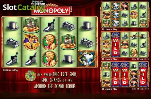 Скрин7. Epic MONOPOLY слот