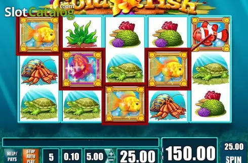 Скрин4. Gold Fish (WMS) слот
